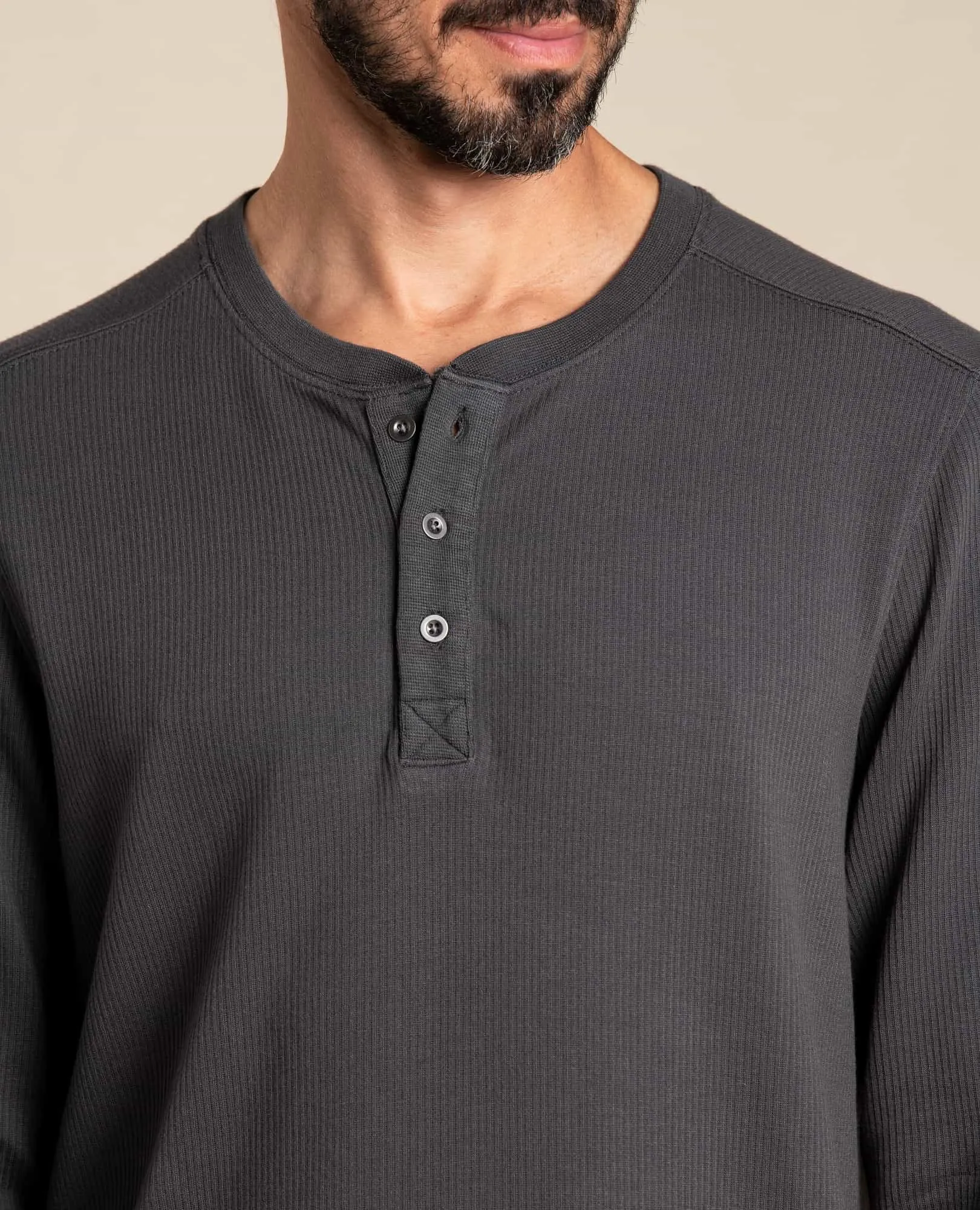 Men's Ponderosa Long Sleeve Henley