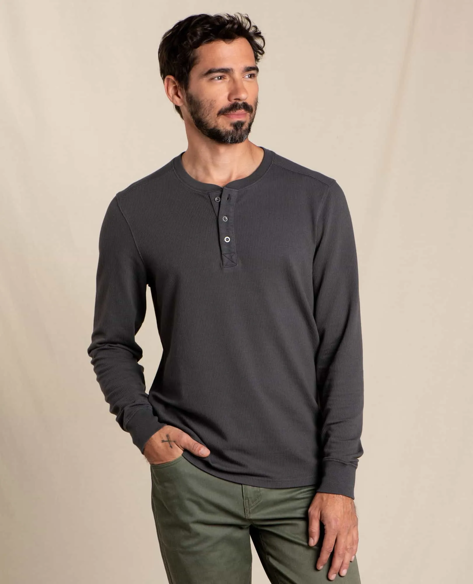 Men's Ponderosa Long Sleeve Henley