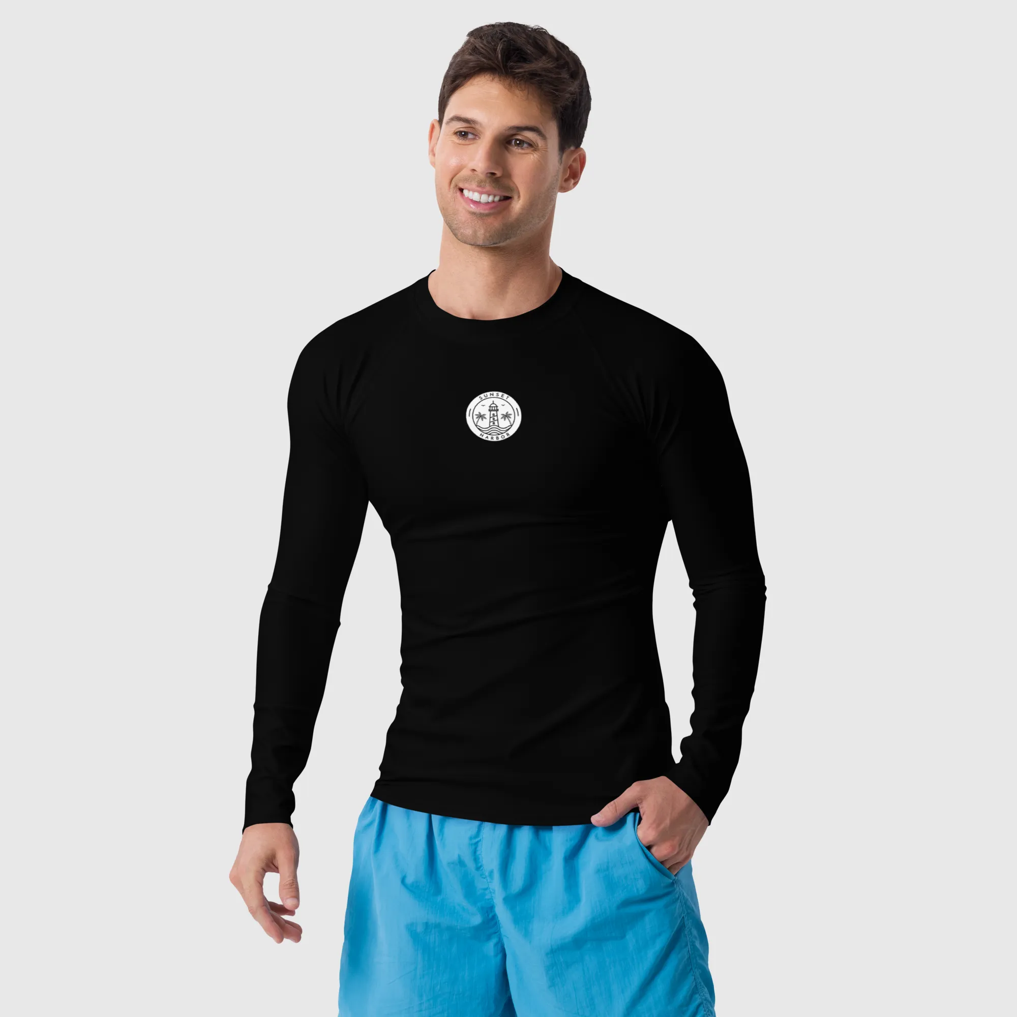 Men's Rash Guard - Black