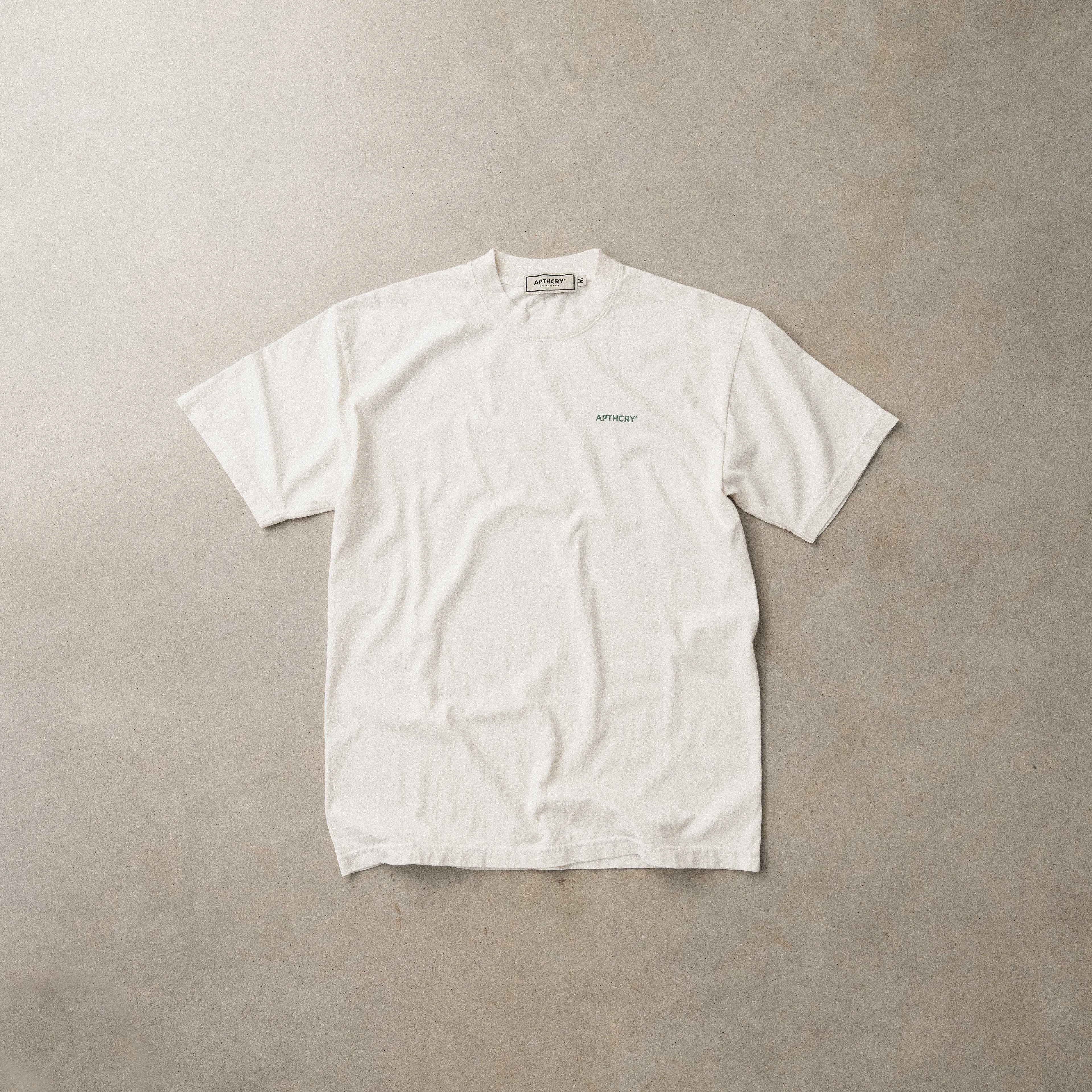 Micro Logo Tee - Vintage White