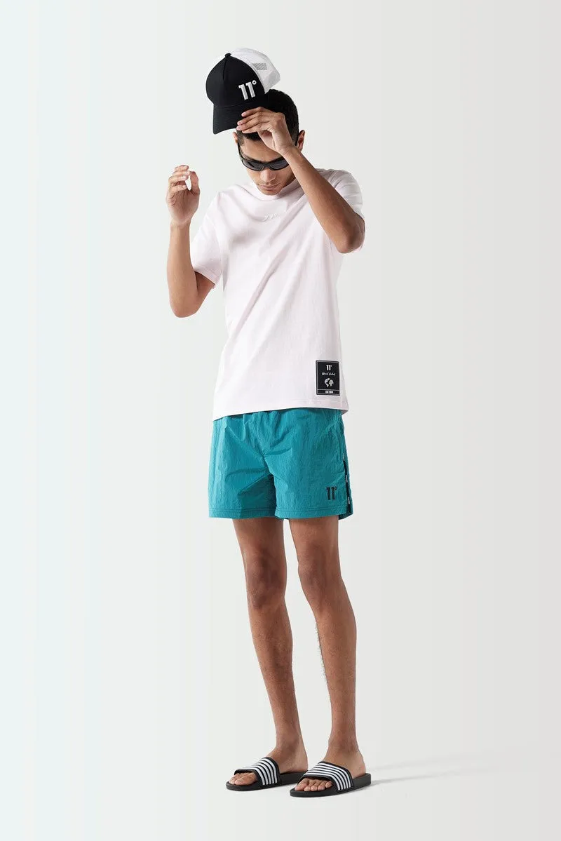 Micro Taped Swim Shorts - Kingfisher