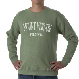 Mount Vernon Virginia - Sage Sweatshirt