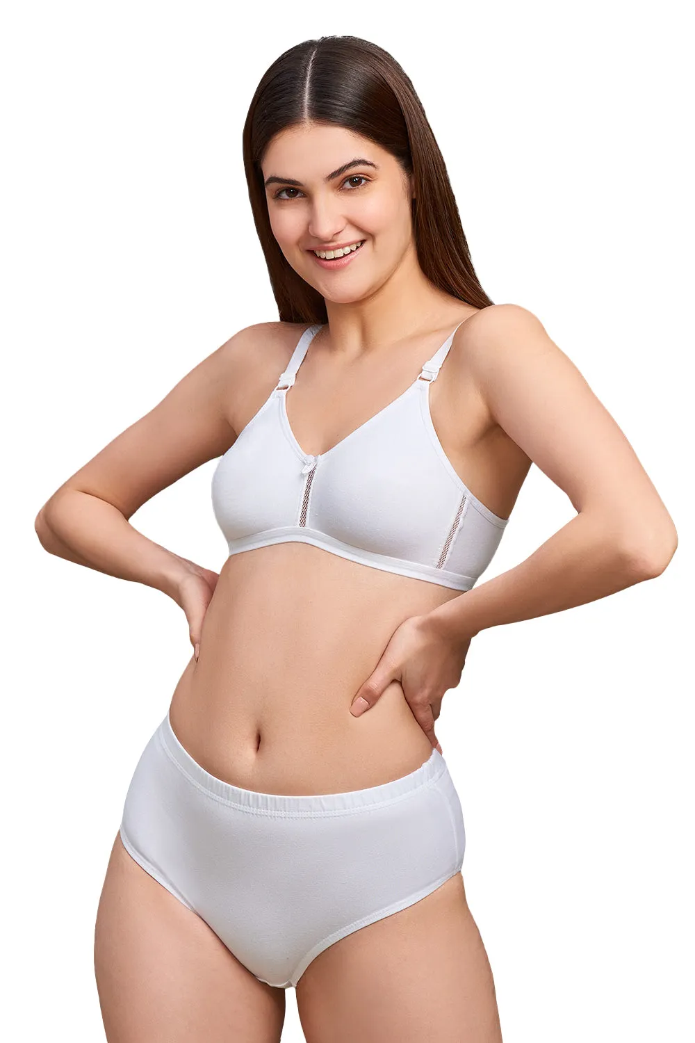 Naidu Hall Knitwear-Bra Special Combo Pack - Beauti - C43