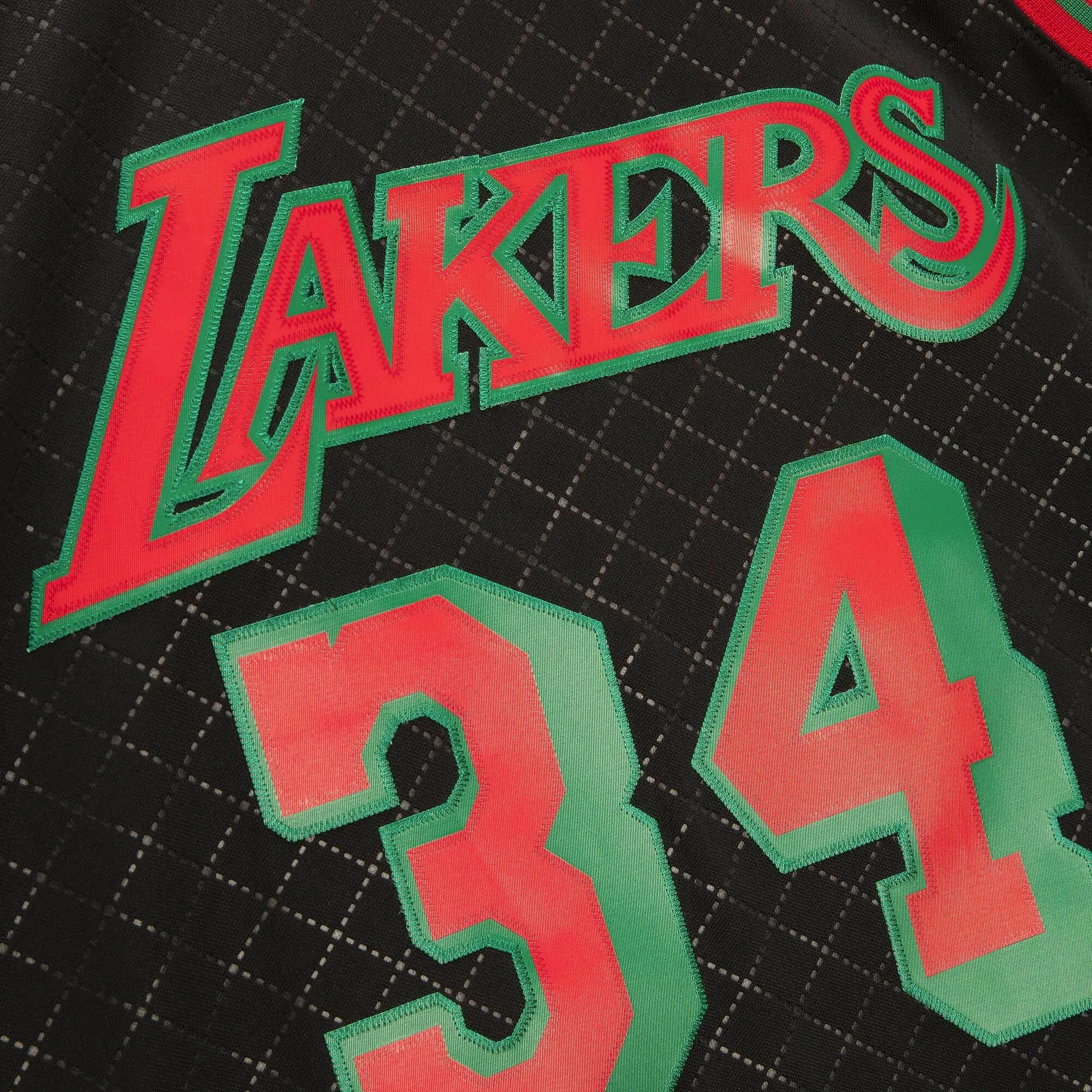 NBA Los Angeles Lakers Shaquille O'Neal 1996 Neapolitan Swingman Jersey