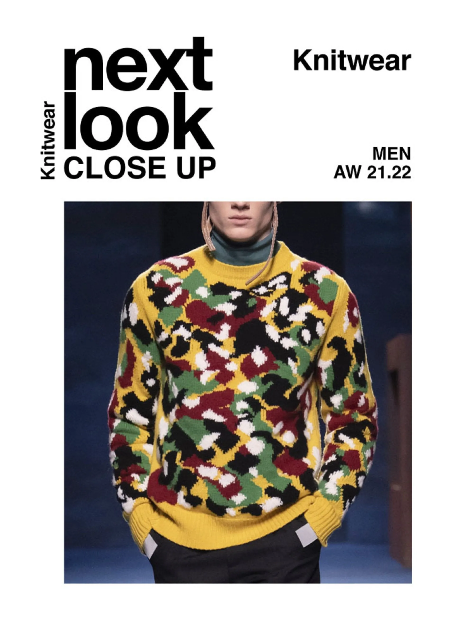 NEXT LOOK CLOSE-UP MEN's KNITWEAR AW2021/22