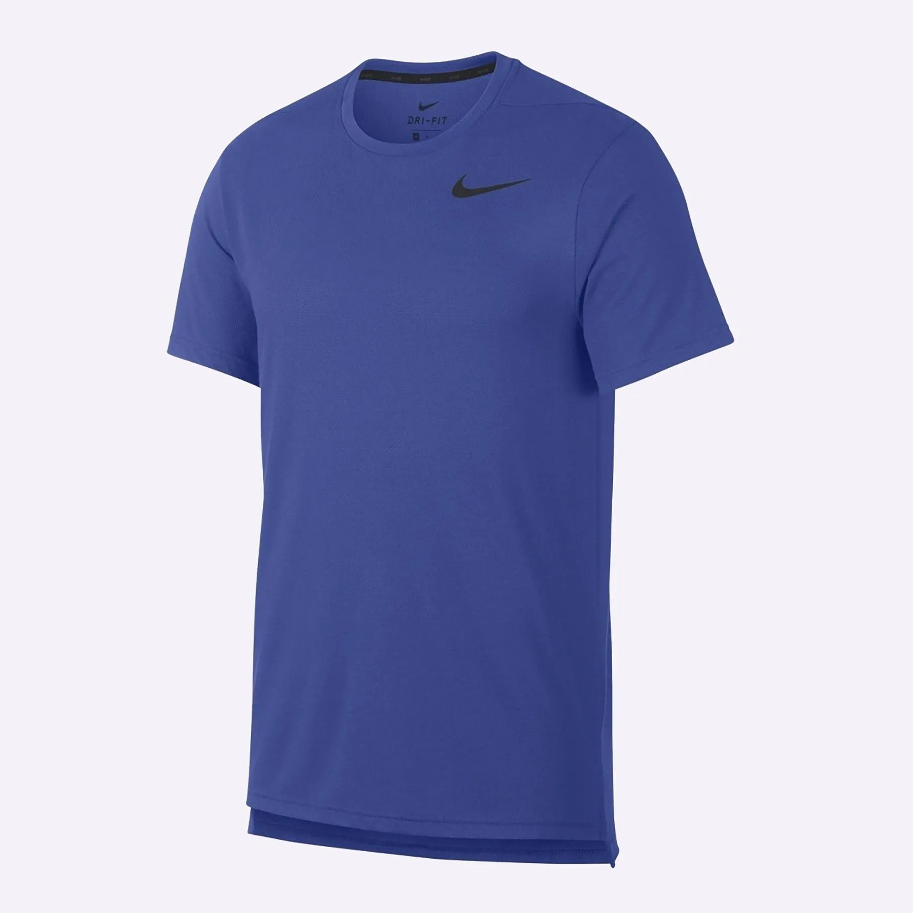 Nike - Breathe Men's Dri-FIT Training Top - Game Royal/Heather Black