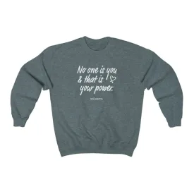 No One Is You - Relaxed Fit Crewneck Sweatshirt*