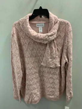 NWT ALFRED DUNNER Tops Size XL Pink SWEATER Sweater