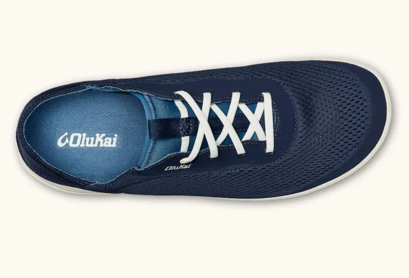 OLUKAI MOKU PAE SLIP ON TRENCH BLUE