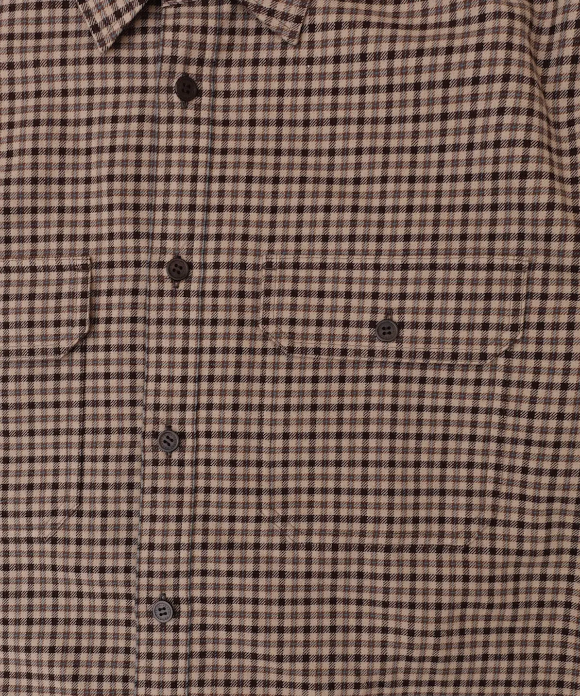 ORIGINAL CHECK L/S WORK SHIRTS "BROWN"