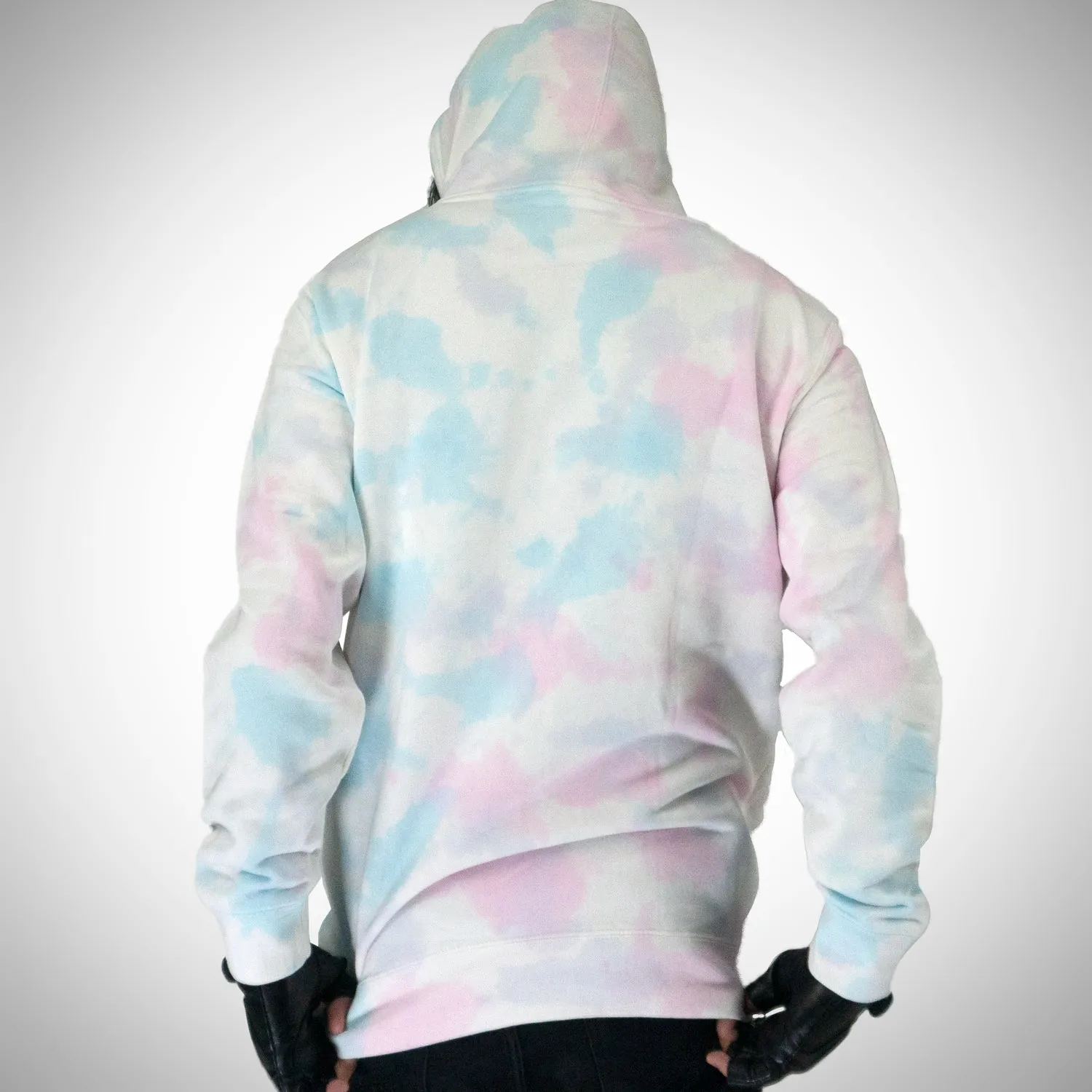 Pantidoroppu Tie Dye Cotton Candy Hoodie