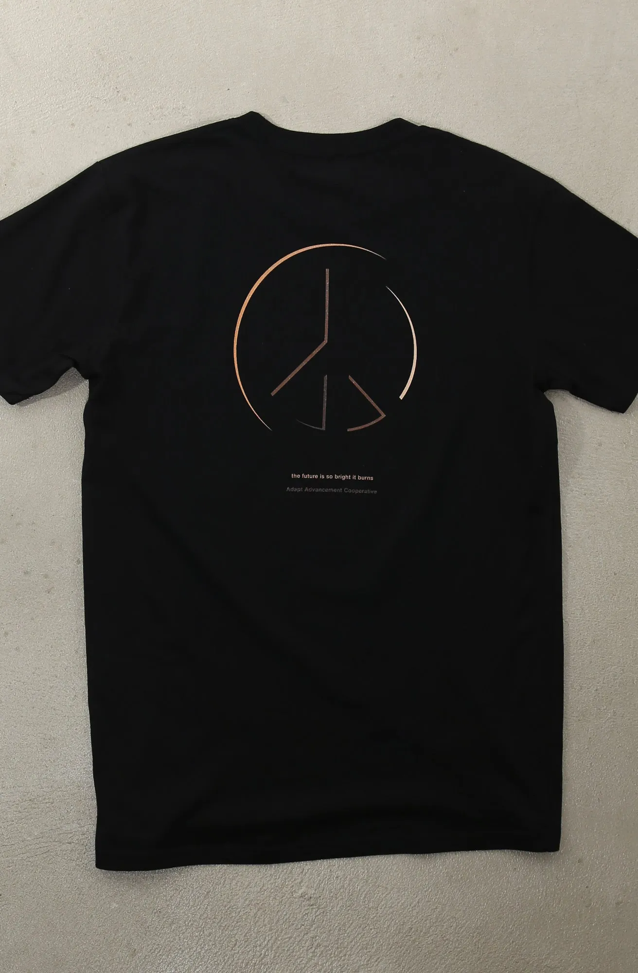 Peace Eclipse (Men's Black A1 Tee)