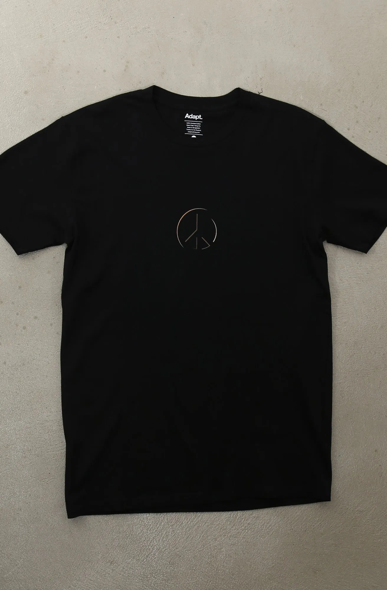 Peace Eclipse (Men's Black A1 Tee)