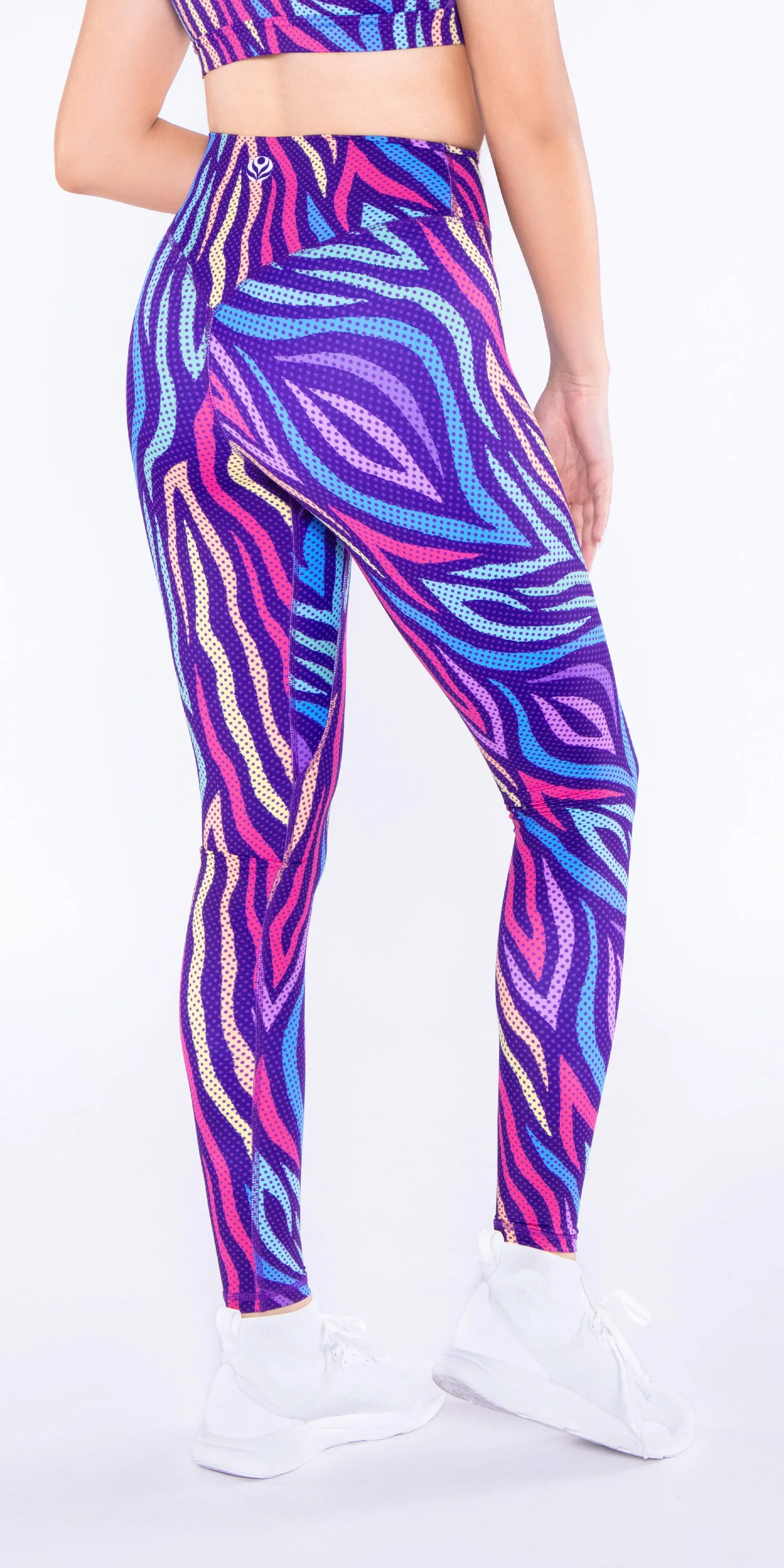 Pop Art Zebra - Contour Legging [Final Sale]