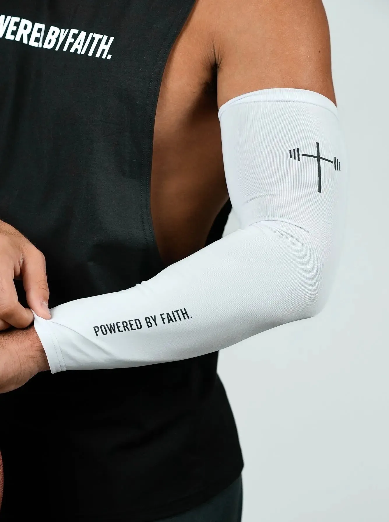 Powered By Faith Arm Sleeve