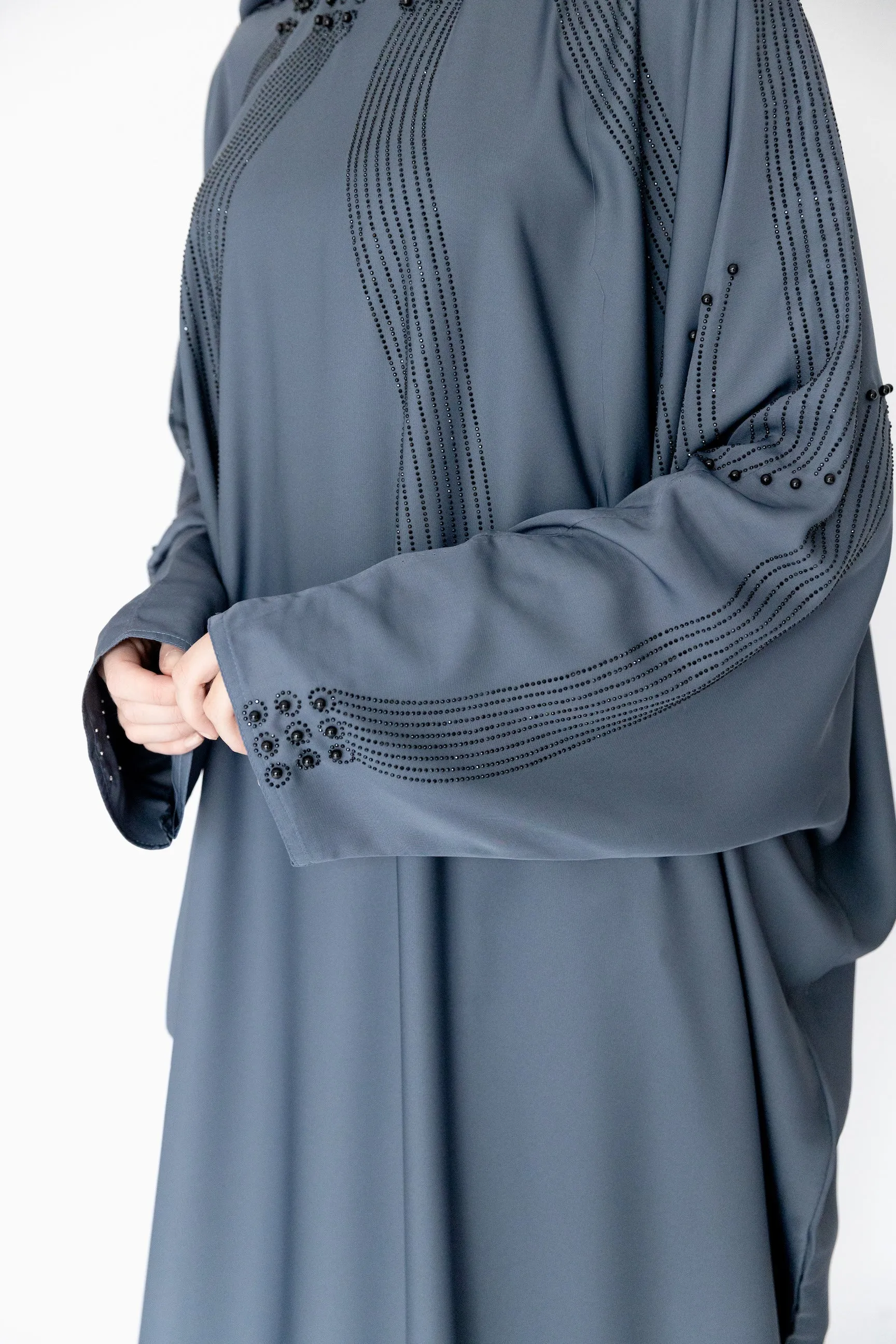 Reeham Blue Abaya