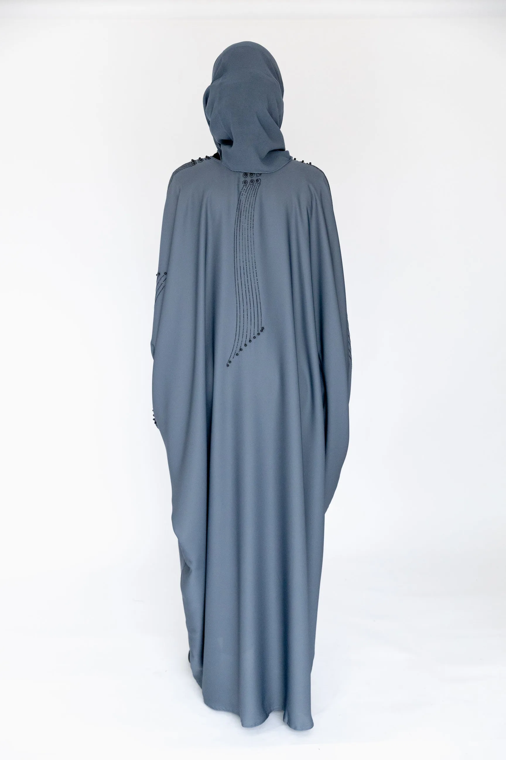 Reeham Blue Abaya