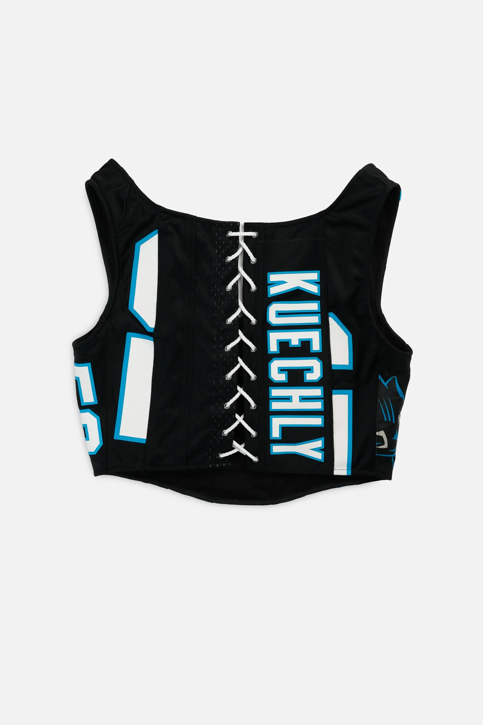 Rework Carolina Panthers NFL Corset - M