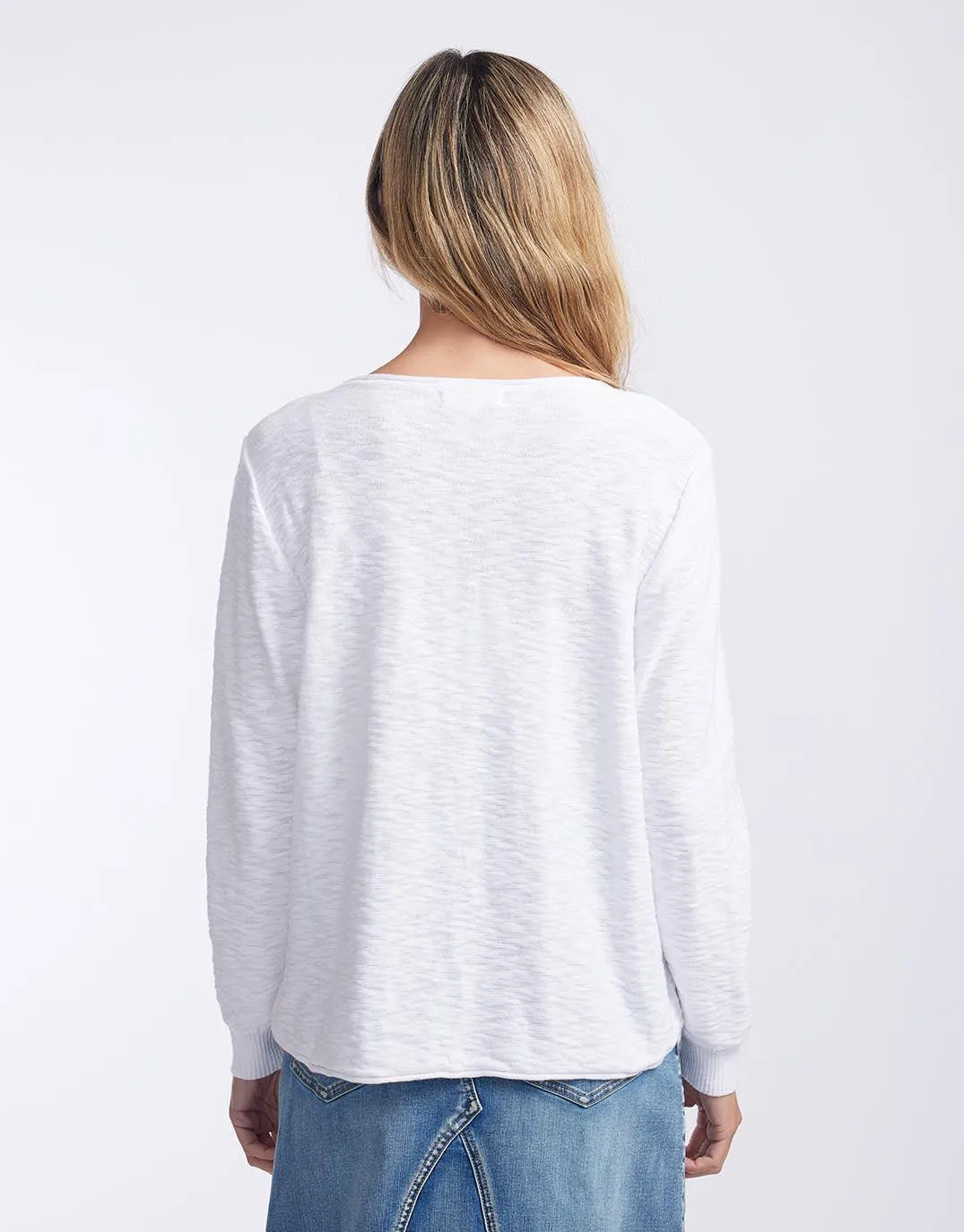 Sacha Summer Knit - White