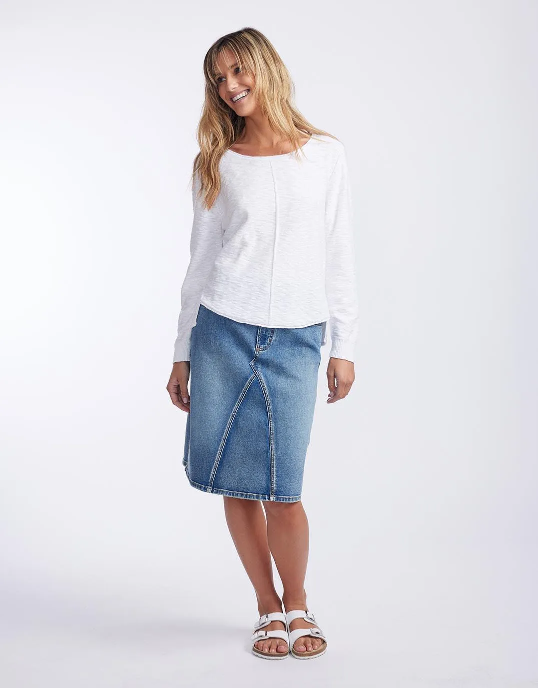 Sacha Summer Knit - White