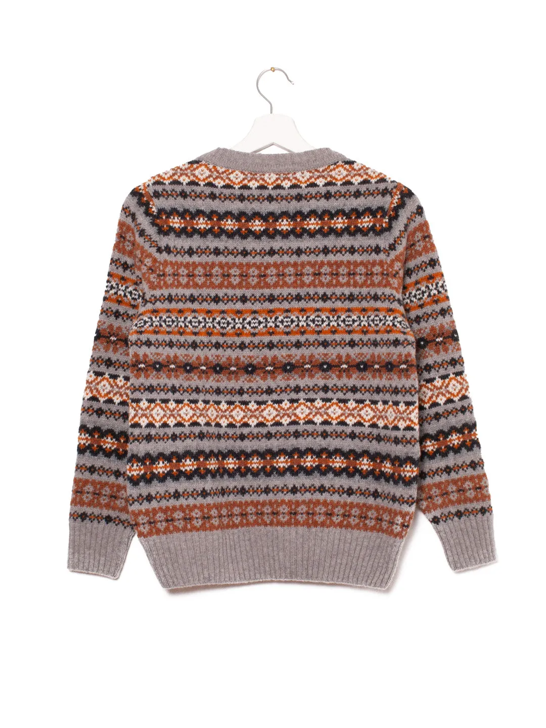 Scottish Fair Isle Fisherman Sweater