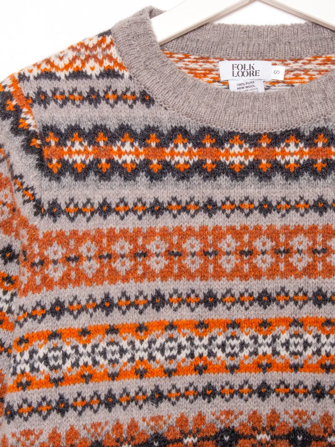 Scottish Fair Isle Fisherman Sweater