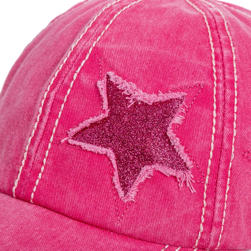 Star Sequins Cap