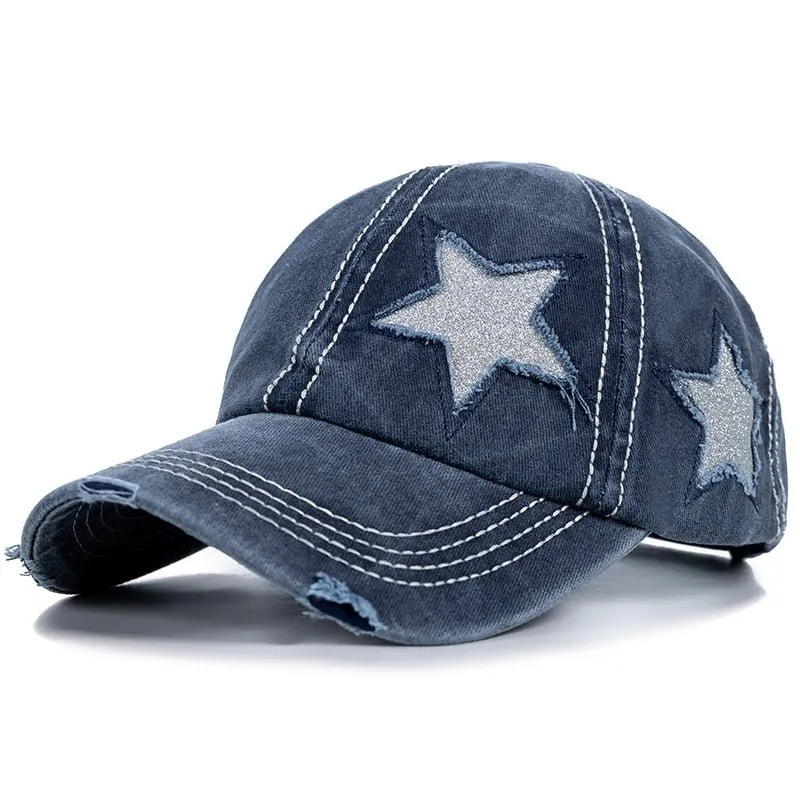 Star Sequins Cap