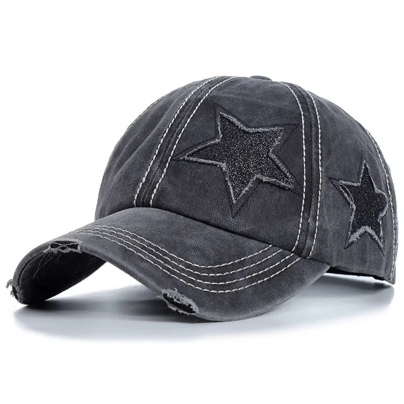 Star Sequins Cap