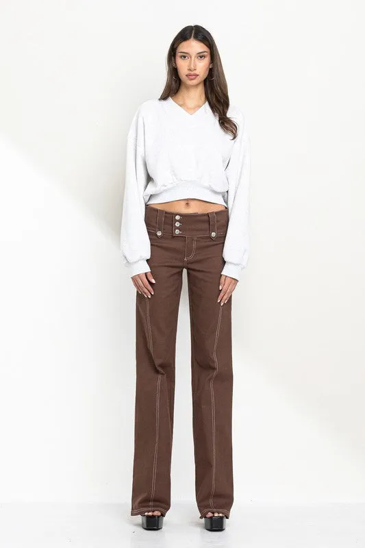 Stitch Semi-Wide Pant