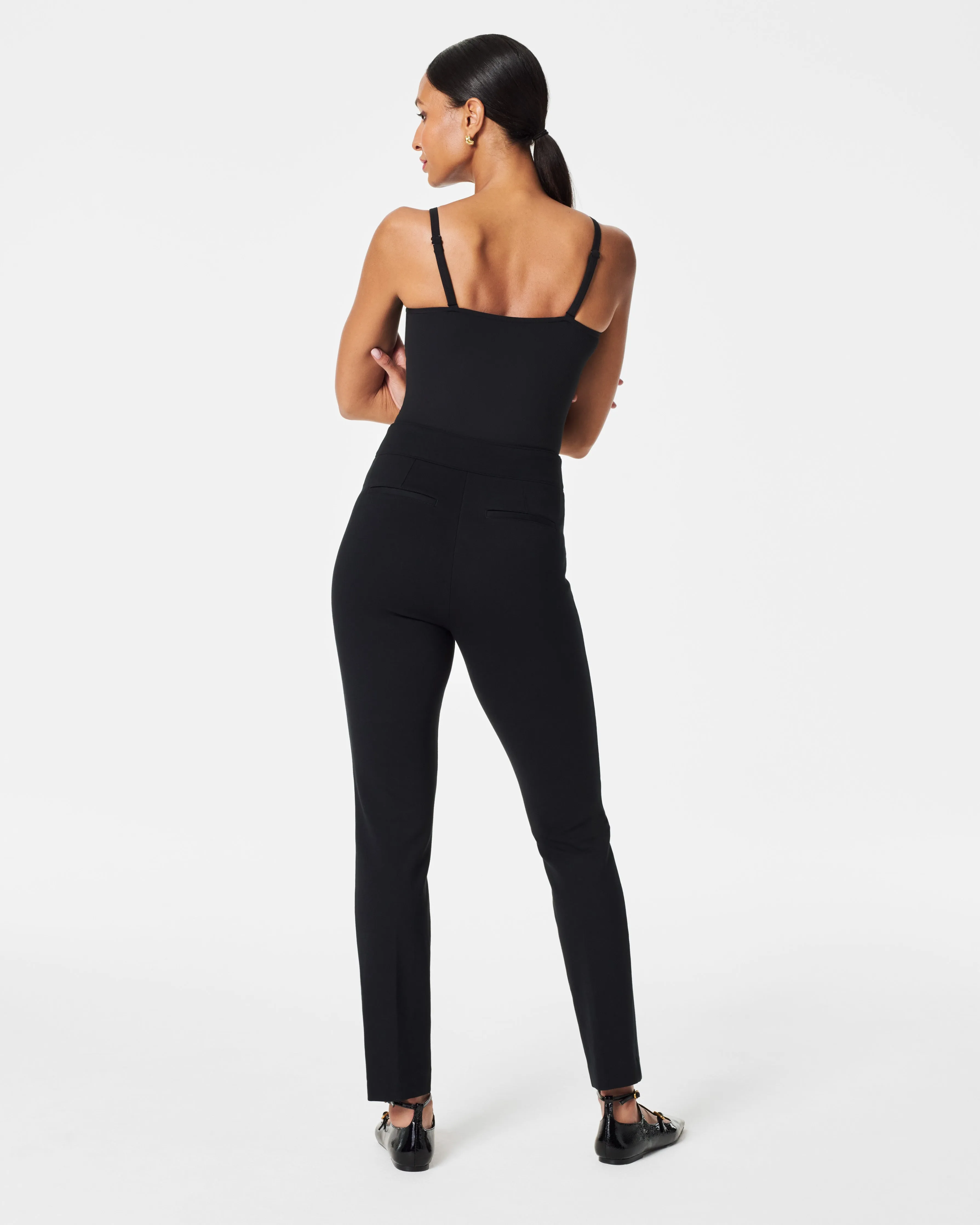 Suit Yourself V-Neck Ribbed Bodysuit