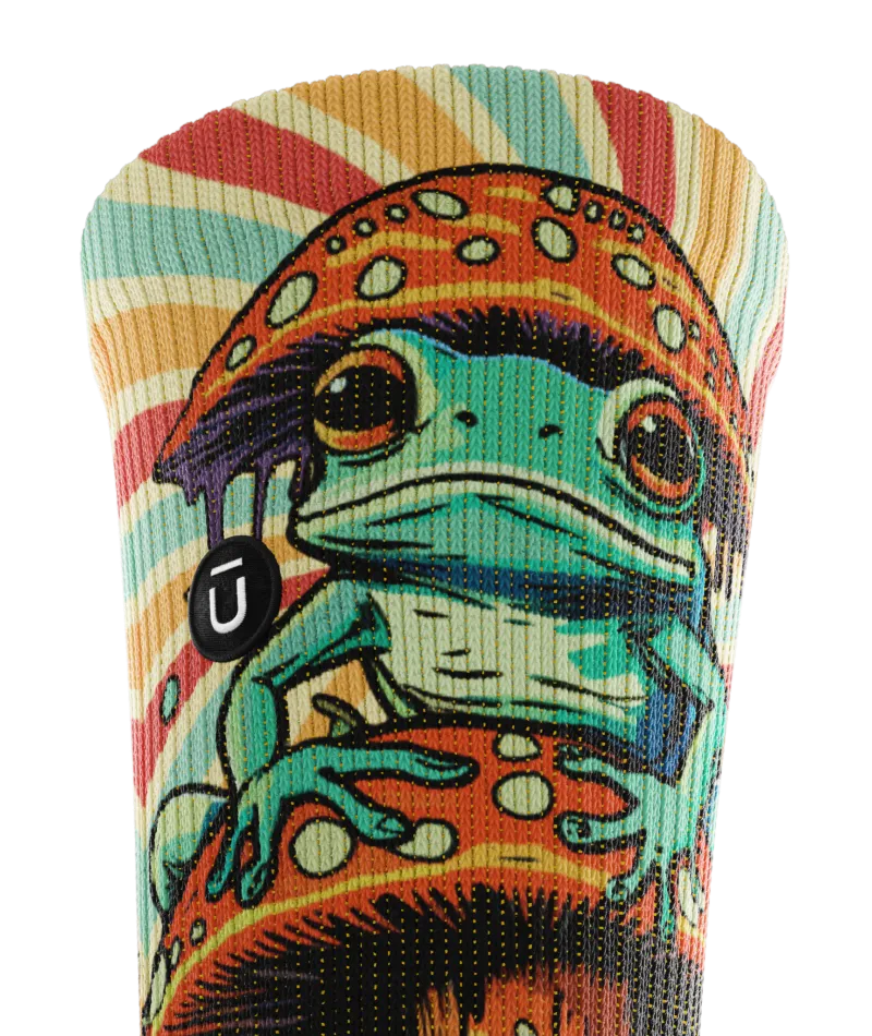 Toad-ally Crew Socks