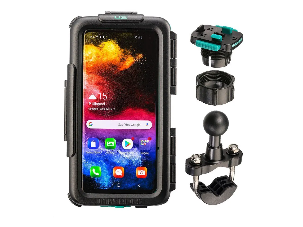 Tough Samsung Galaxy S20 Ultra Bike Waterproof Handlebar Mount Case