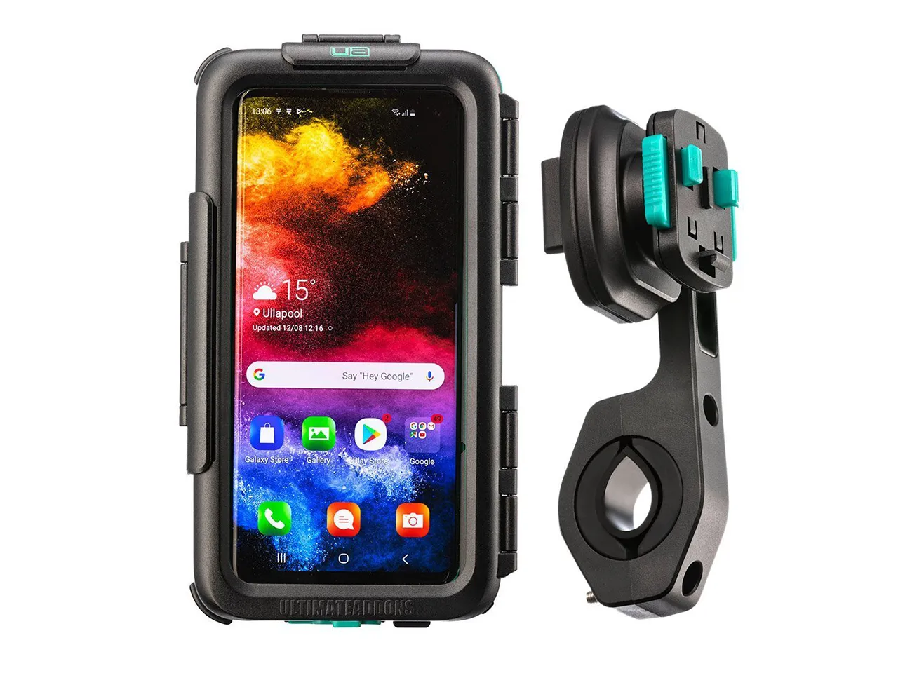 Tough Samsung Galaxy S20 Ultra Bike Waterproof Handlebar Mount Case