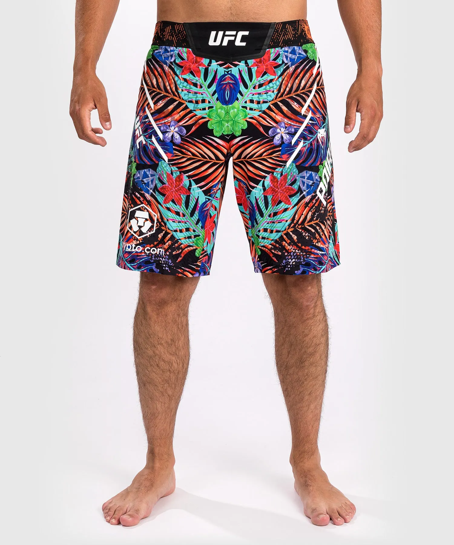 UFC Adrenaline Unrivaled by Venum Dustin Poirier Men’s Fight Short - Long Fit - Multicolor