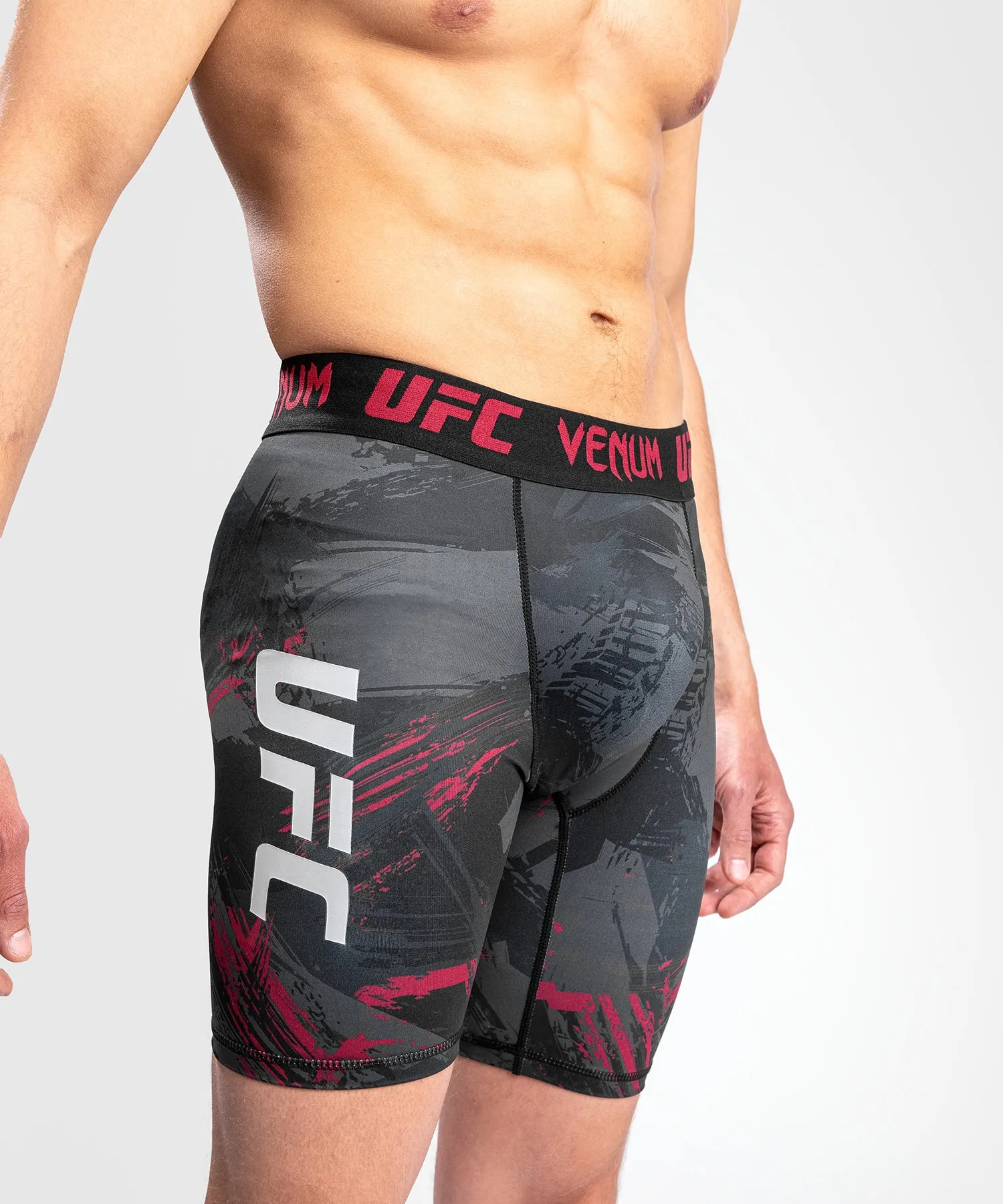 UFC Venum Authentic Fight Week 2.0 Men’s Vale Tudo Short - Black/Red