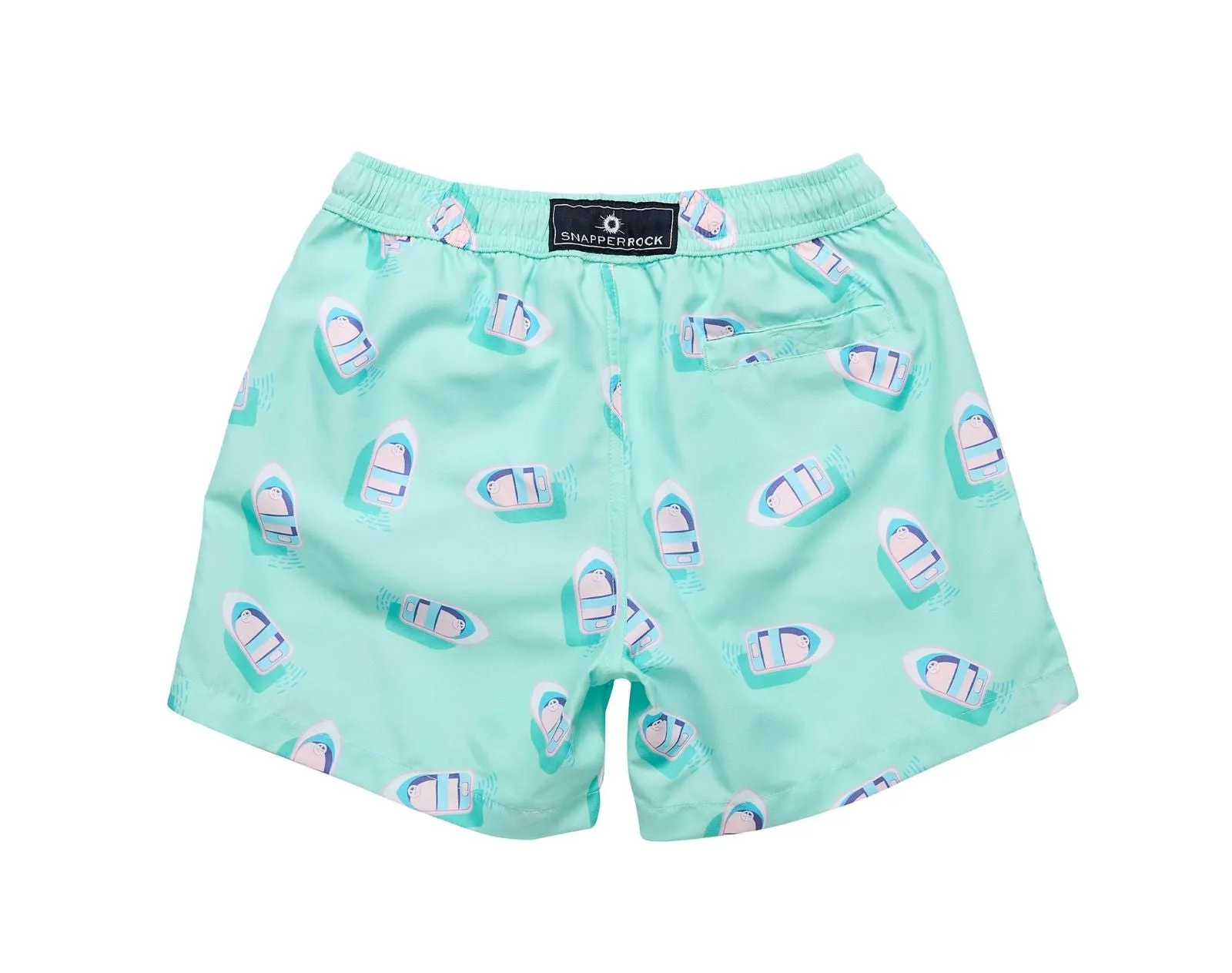 UPF 50  Swim Shorts - Boats