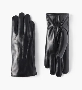 Vegan Leather Classic 3 Point Glove