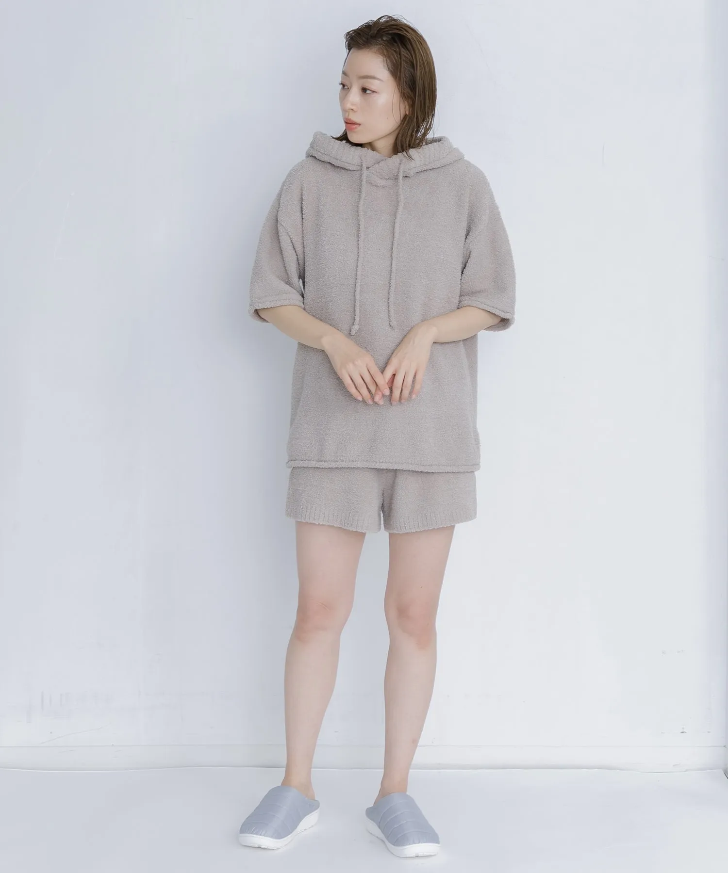 【WOMEN】nestwell IBIS < Relaxed Fit Short Pants >