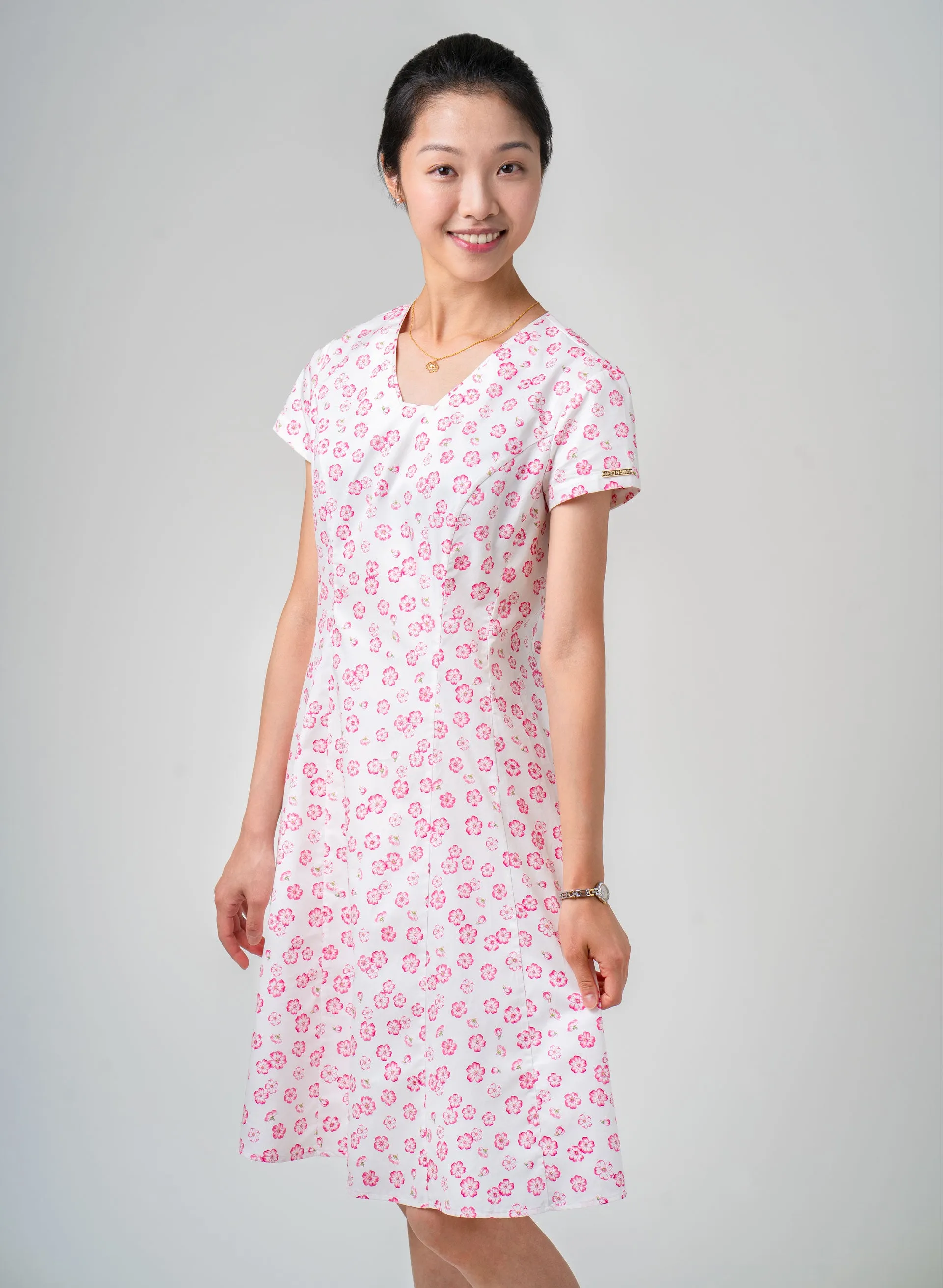 Women's Floral-Print Summer Dress