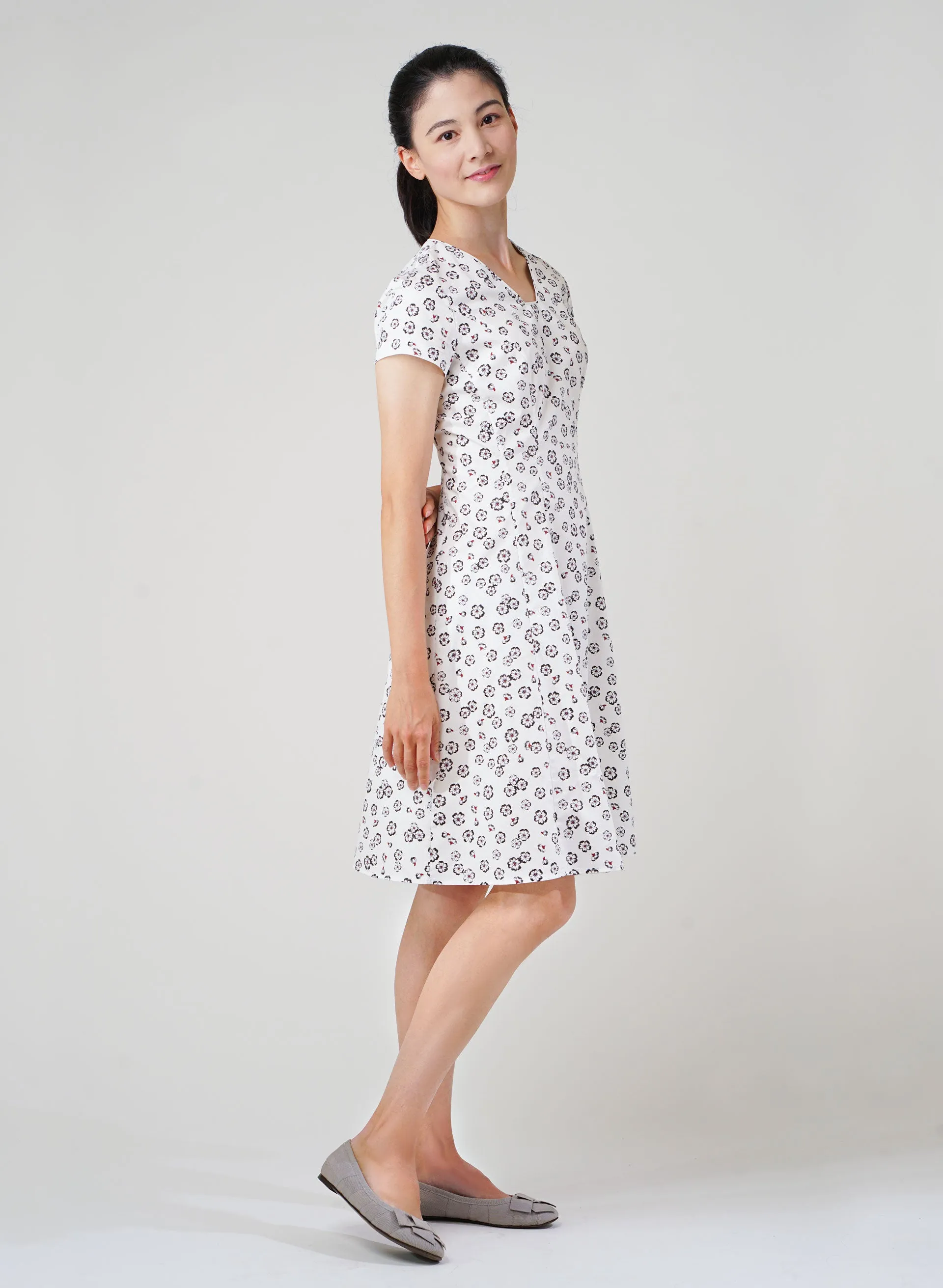 Women's Floral-Print Summer Dress