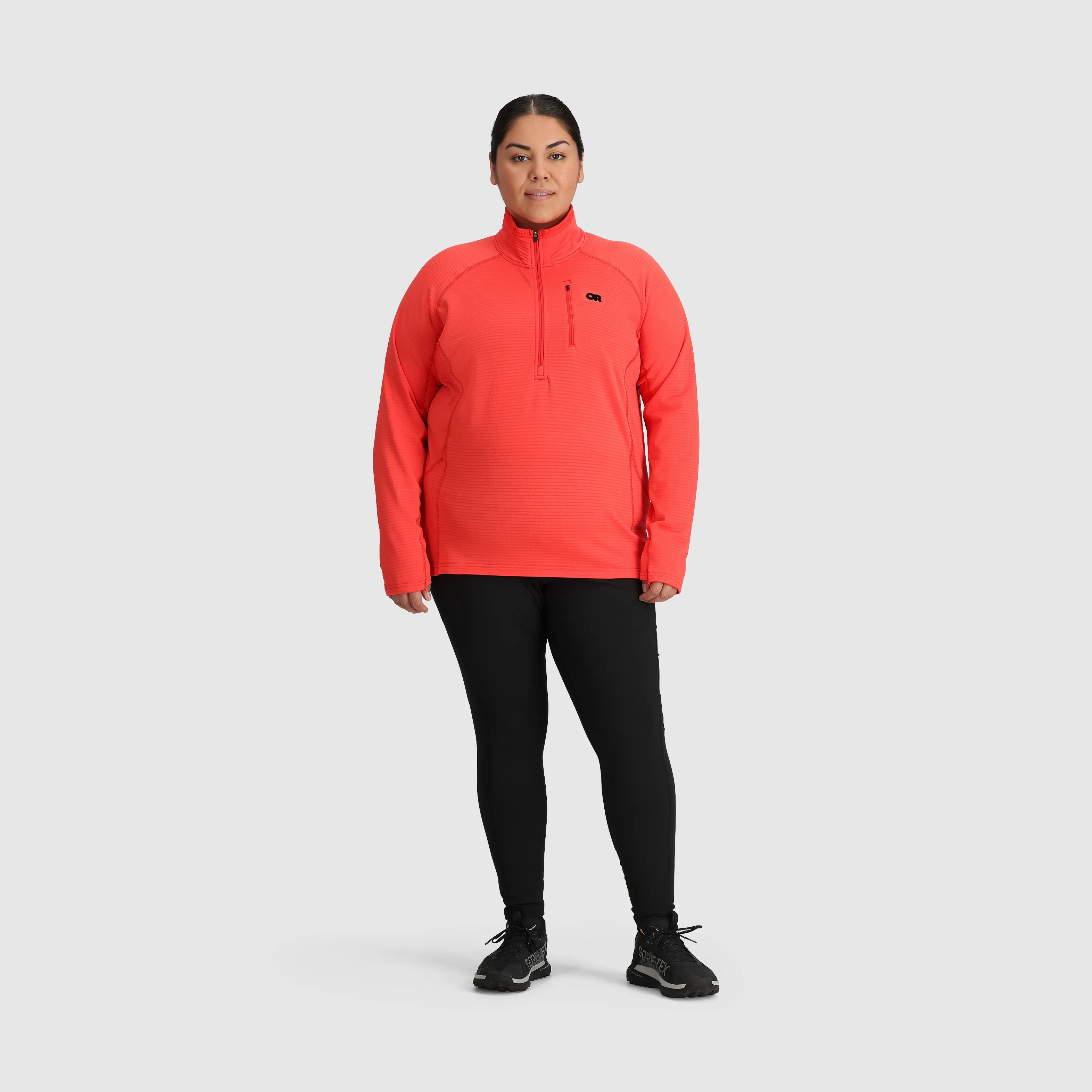 Women's Vigor Grid Fleece Half Zip-Plus