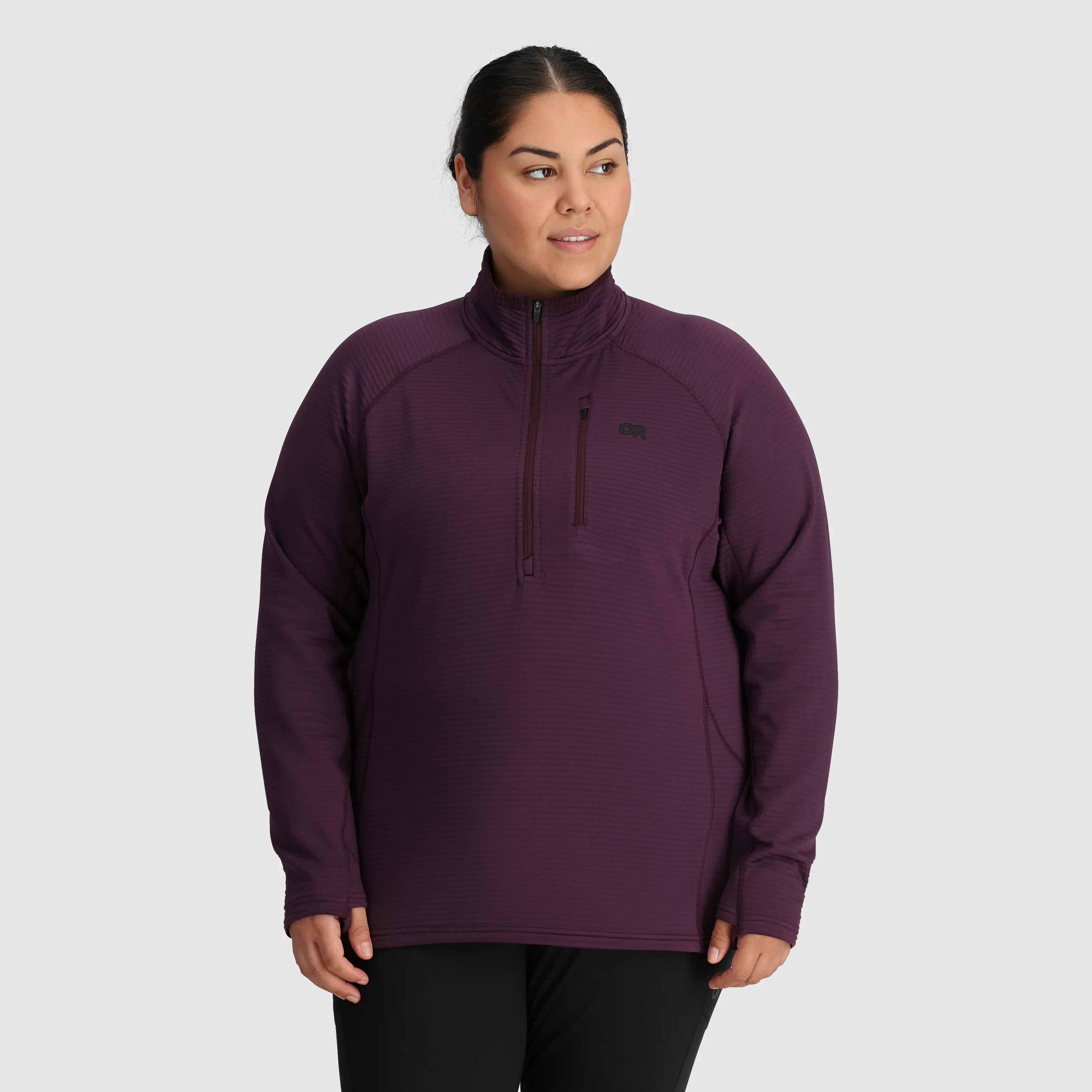 Women's Vigor Grid Fleece Half Zip-Plus