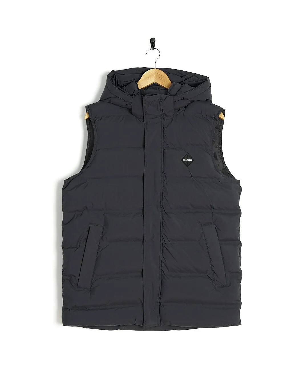 Xavier - Mens Padded Gilet - Dark Grey