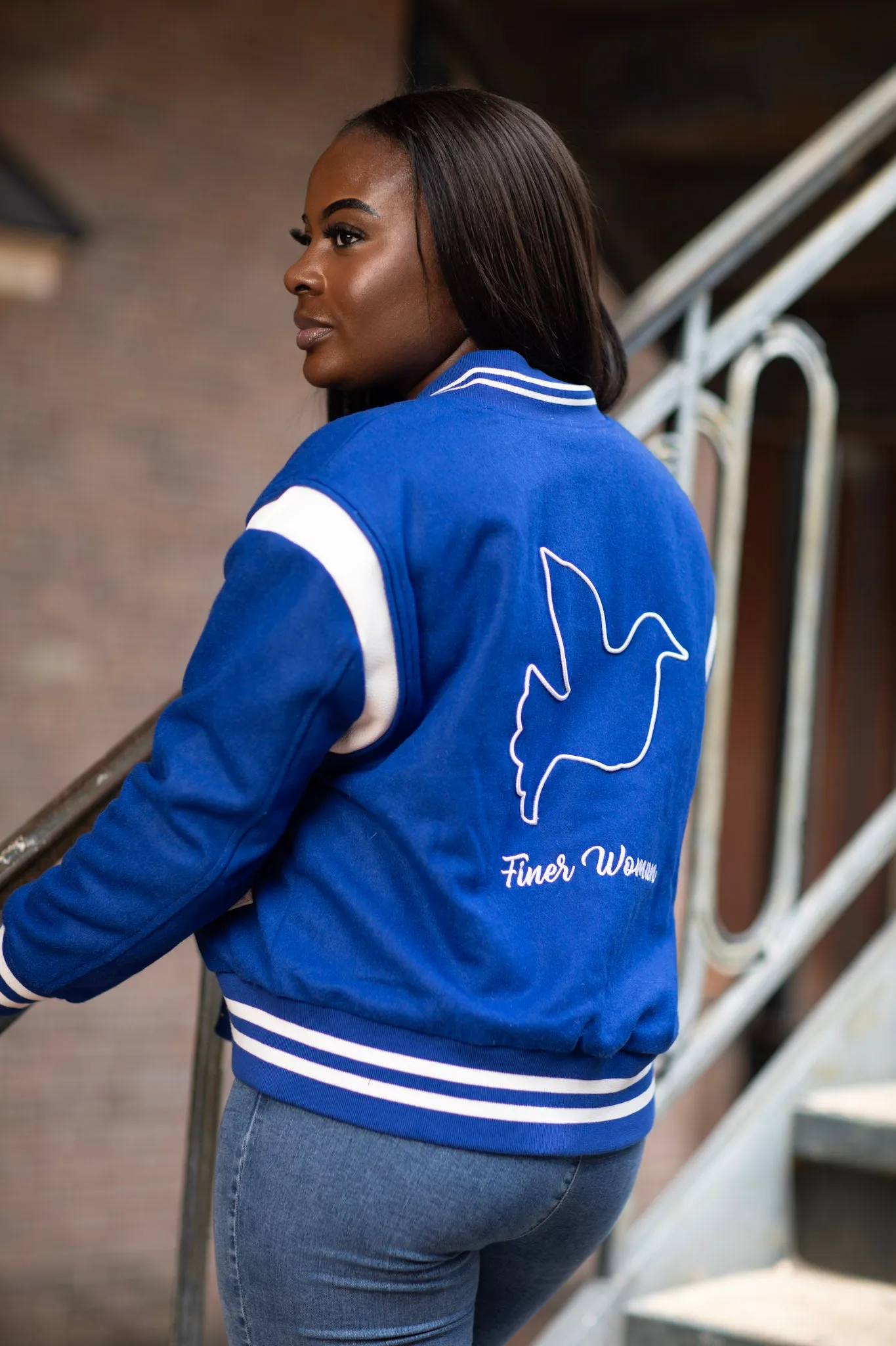 Zeta Retro Varsity Jacket