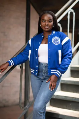 Zeta Retro Varsity Jacket